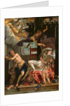 Jupiter and Danae by Joachim Wtewael or Utewael or Wyewael