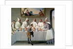 St. Hugh of Cluny in the Refectory of the Carthusians, 1633 by Francisco de Zurbaran