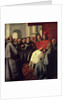 St. Bonaventure at the Council of Lyons in 1274, 1627 by Francisco de Zurbaran