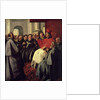 St. Bonaventure at the Council of Lyons in 1274, 1627 by Francisco de Zurbaran