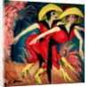 Dancers in Red, 1914 by Ernst Ludwig Kirchner