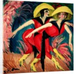 Dancers in Red, 1914 by Ernst Ludwig Kirchner