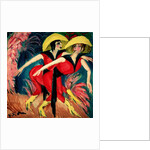 Dancers in Red, 1914 by Ernst Ludwig Kirchner