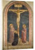 Crucifixion with the Virgin, SS. John the Evangelist and Dominic from the Convent of San Marco, Fiesole, 1442 by Fra Angelico