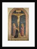 Crucifixion with the Virgin, SS. John the Evangelist and Dominic from the Convent of San Marco, Fiesole, 1442 by Fra Angelico