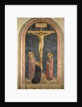 Crucifixion with the Virgin, SS. John the Evangelist and Dominic from the Convent of San Marco, Fiesole, 1442 by Fra Angelico