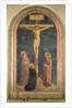 Crucifixion with the Virgin, SS. John the Evangelist and Dominic from the Convent of San Marco, Fiesole, 1442 by Fra Angelico