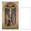 Crucifixion with the Virgin, SS. John the Evangelist and Dominic from the Convent of San Marco, Fiesole, 1442 by Fra Angelico