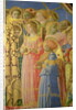 The Coronation of the Virgin, detail showing musical angels, c.1430-32 by Fra Angelico