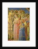 The Coronation of the Virgin, detail showing musical angels, c.1430-32 by Fra Angelico