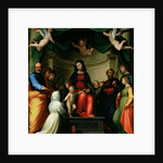 The Mystic Marriage of St. Catherine of Siena with Saints, 1511 by Fra Bartolomeo