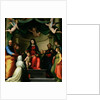 The Mystic Marriage of St. Catherine of Siena with Saints, 1511 by Fra Bartolomeo