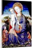 The Madonna of Humility adored by Leonello d'Este by Jacopo Bellini