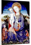 The Madonna of Humility adored by Leonello d'Este by Jacopo Bellini