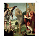 SS. Michael, Andrew and Onuphrius by Pseudo Bramantino