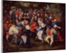 Village Dance by Jan the Younger Brueghel