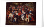 Village Dance by Jan the Younger Brueghel