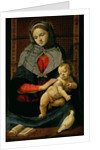 Madonna and Child with a Dove by Piero di Cosimo