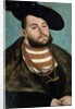Portrait of John Frederick the Magnanimous Elector of Ernestine of Saxony, 1531 by Lucas the Elder Cranach