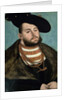 Portrait of John Frederick the Magnanimous Elector of Ernestine of Saxony, 1531 by Lucas the Elder Cranach