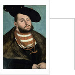 Portrait of John Frederick the Magnanimous Elector of Ernestine of Saxony, 1531 by Lucas the Elder Cranach