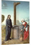 Christ and the Woman of Samaria, c.1500 by Juan de Flandes
