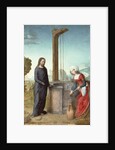 Christ and the Woman of Samaria, c.1500 by Juan de Flandes