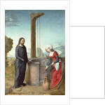Christ and the Woman of Samaria, c.1500 by Juan de Flandes