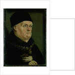 The Matheron Diptych: portrait of Rene I the 'Good' Duke of Anjou, Count of Provence and Piedmont, left-hand panel by Nicolas Froment