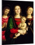 The Madonna and Child with St. John the Baptist and St. Catherine of Alexandria by Pietro Perugino