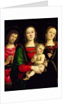 The Madonna and Child with St. John the Baptist and St. Catherine of Alexandria by Pietro Perugino