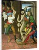 The Flagellation of Christ, side panel of the Altarpiece of the Passion by Master of the Strache Altar