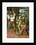 The Flagellation of Christ, side panel of the Altarpiece of the Passion by Master of the Strache Altar