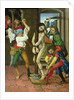 The Flagellation of Christ, side panel of the Altarpiece of the Passion by Master of the Strache Altar