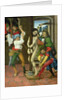 The Flagellation of Christ, side panel of the Altarpiece of the Passion by Master of the Strache Altar