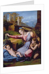The Madonna of the Blue Diadem or The Madonna of the Veil by Raphael