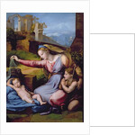 The Madonna of the Blue Diadem or The Madonna of the Veil by Raphael