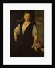 Portrait of a Woman with a Child and a Dog by Veronese