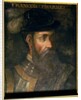 Portrait of Francisco Pizarro Spanish conqueror of Peru by Jean Monier or Mosnier