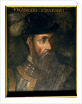 Portrait of Francisco Pizarro Spanish conqueror of Peru by Jean Monier or Mosnier