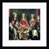 The Marriage at Cana, detail of the bride and surrounding guests by Gerard David