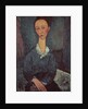 Portrait of a Woman with a White Collar by Amedeo Modigliani