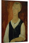 Young Man with a Black Waistcoat, 1912 by Amedeo Modigliani