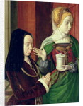 Madeleine of Bourgogne presented by St. Mary Magdalene by Master of Moulins