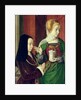 Madeleine of Bourgogne presented by St. Mary Magdalene by Master of Moulins