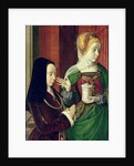 Madeleine of Bourgogne presented by St. Mary Magdalene by Master of Moulins