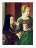 Madeleine of Bourgogne presented by St. Mary Magdalene by Master of Moulins