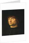Portrait of a Man, or The Condottiere, 1475 by Antonello da Messina (after)