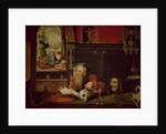 The Meditation of St. Jerome by Quentin Massys or Matsys