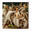 The Flagellation by Hans (and workshop) Holbein the Elder